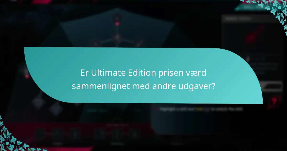 Hvordan præsterer Ultimate Edition på forskellige konsoller?