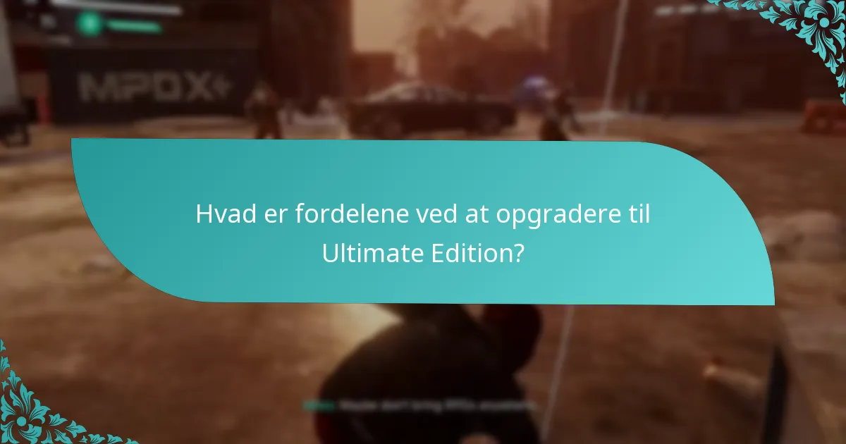 Hvordan opgraderer man til Spider-Man: Miles Morales Ultimate Edition?