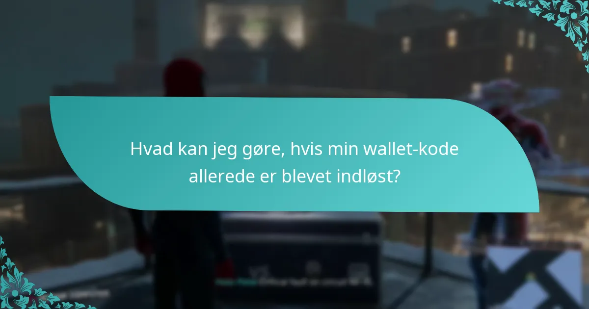 Hvilke almindelige problemer kan opstå under indløsningsprocessen?
